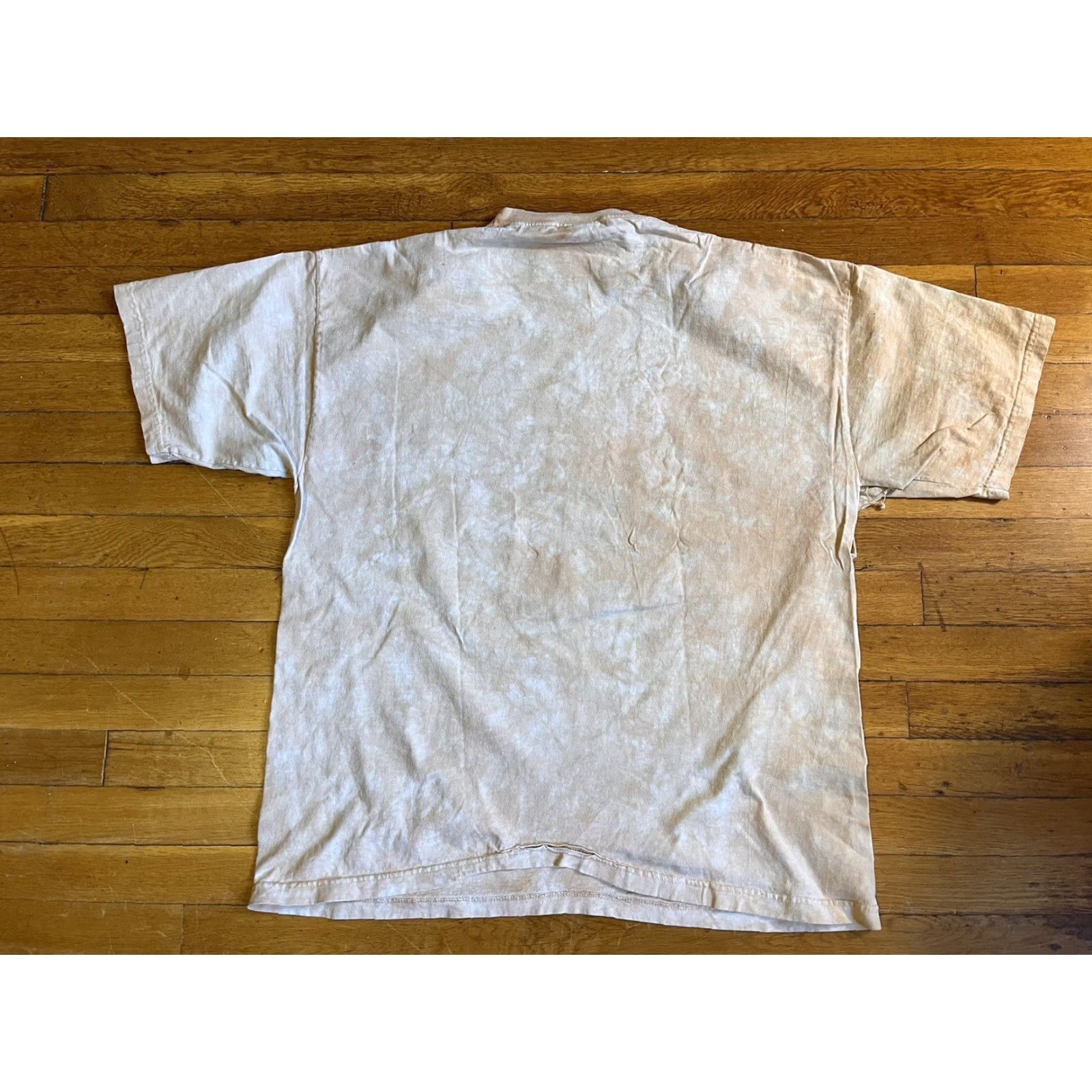 Vintage VINTAGE New York Renaissance Faire Shirt Men's XXL Tan White Tie Dye Distressed Size US XXL / EU 58 / 5 - 6 Thumbnail