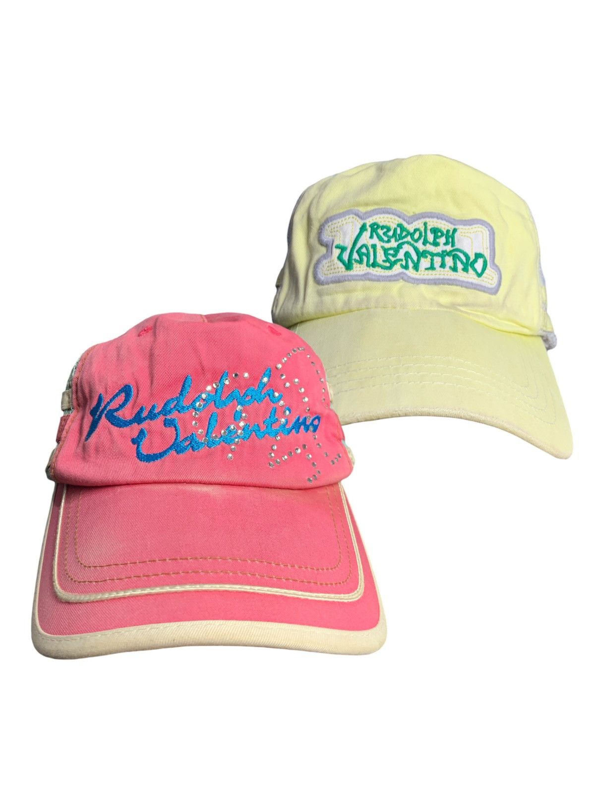 Valentino Two Rudolph Valentino Garavanni Trucker Hat Size ONE SIZE - 1 Thumbnail