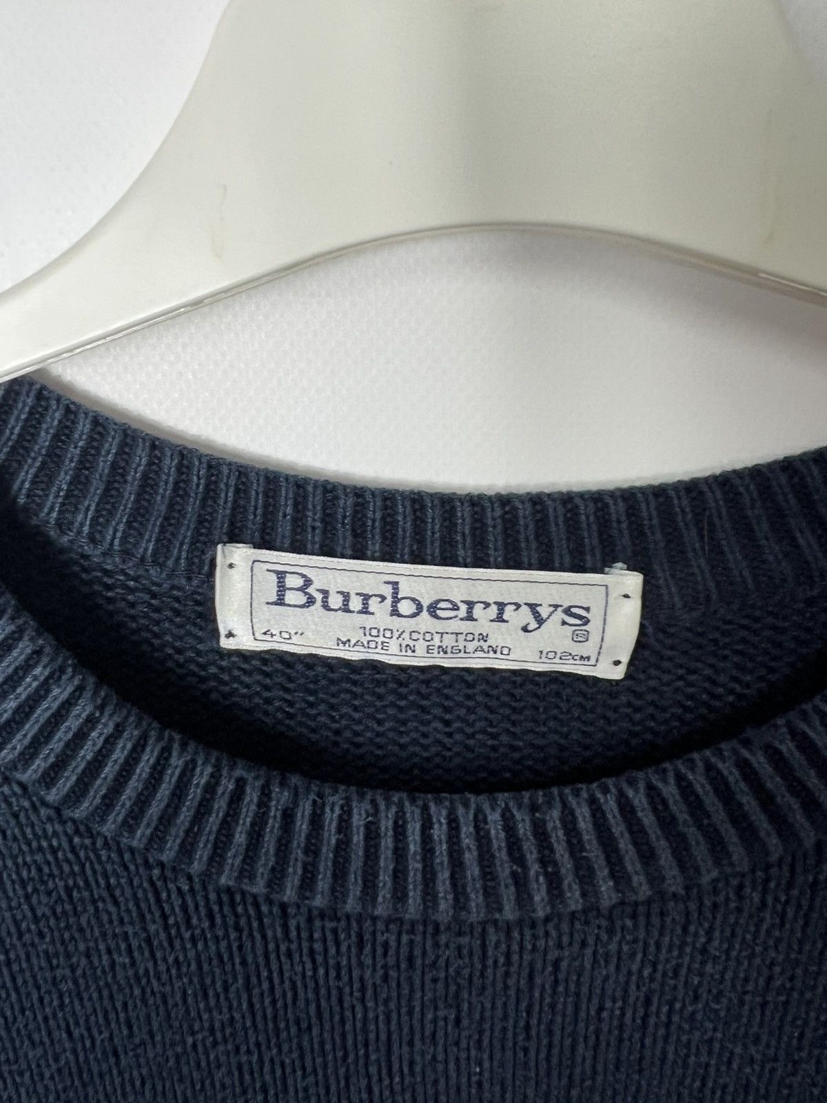 Burberry Vintage streetwear y2k 90s Burberry Sweaters Size US L / EU 52-54 / 3 - 4 Thumbnail
