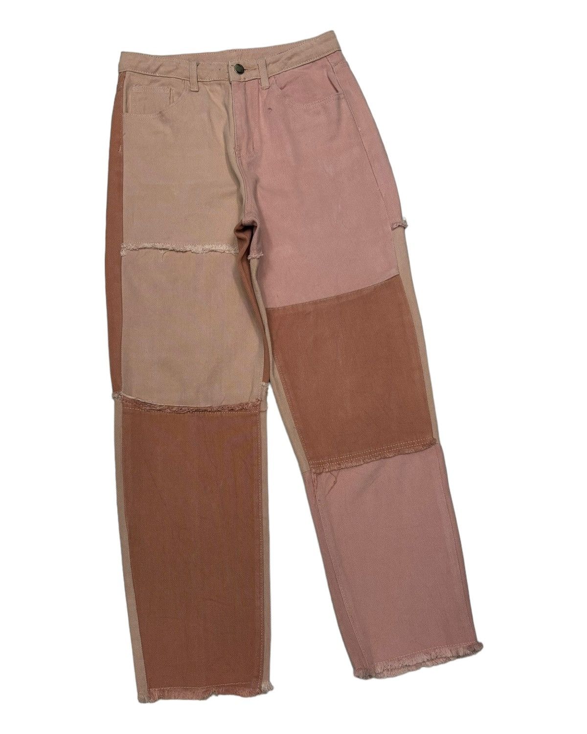 Christian Dior Monsieur VINTAGE CHRISTIAN DIOR SPORTS PATCHWORK DENIM CUSTOM MADE Size 28" / US 6 / IT 42 - 3 Thumbnail
