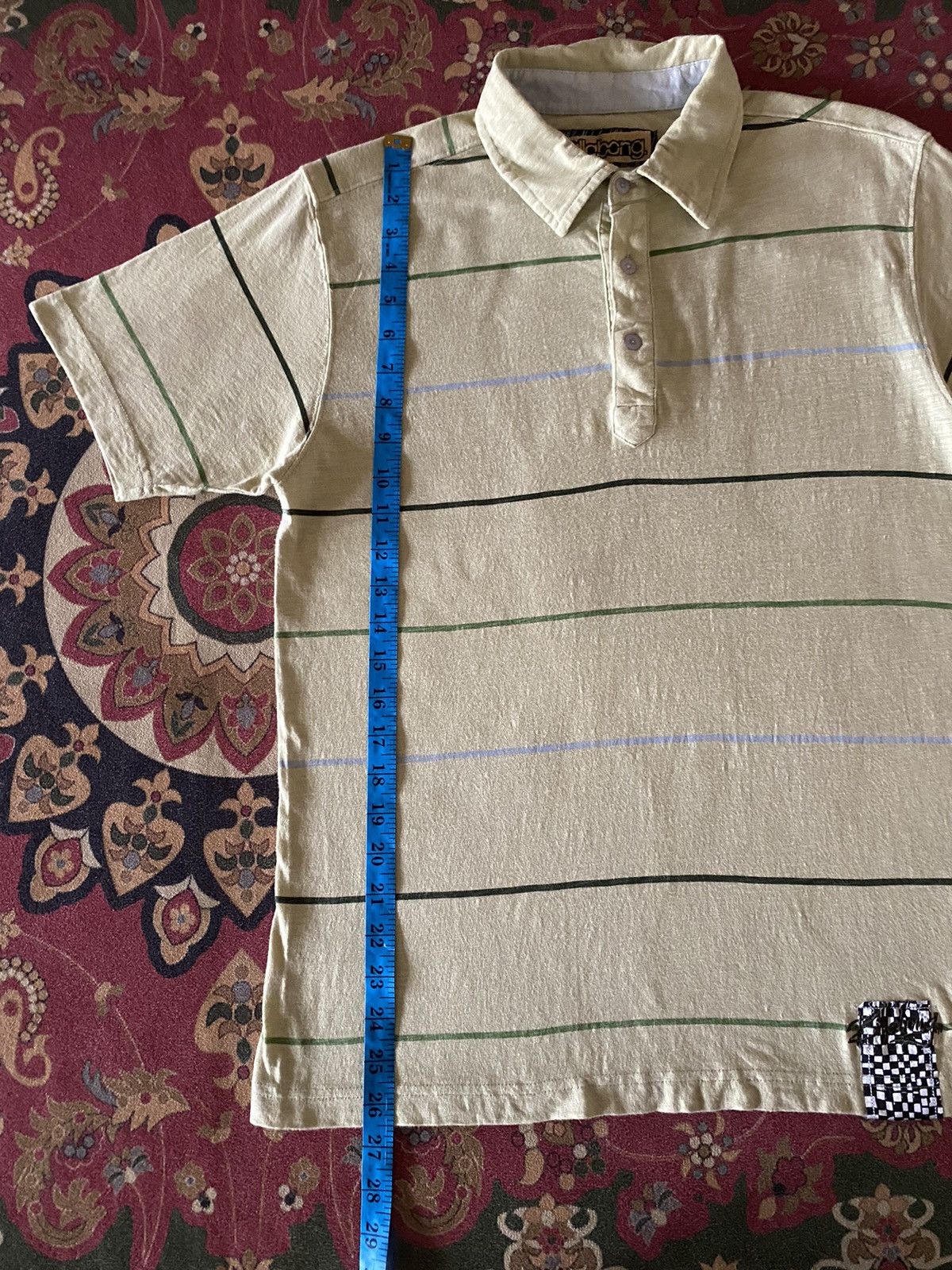 Billabong Billabong Striped Surf Style Polo Tee Size US M / EU 48-50 / 2 - 11 Thumbnail