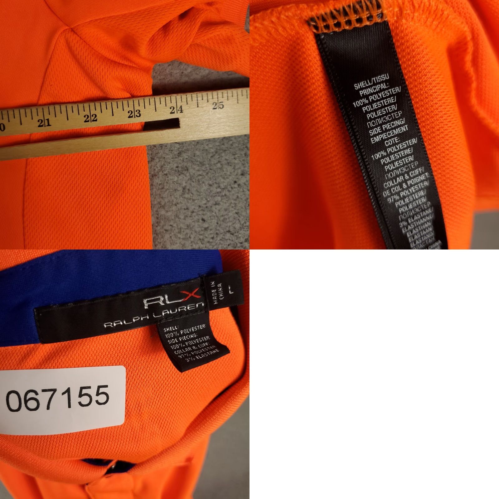 RLX Ralph Lauren RLX Ralph Lauren Polo Shirt Mens L Orange Solid Short Sleeve Golf Polo Shirt Mens L Orange RLX Polo Golf Vintage: No Mens Size US L / EU 52-54 / 3 - 8 Thumbnail