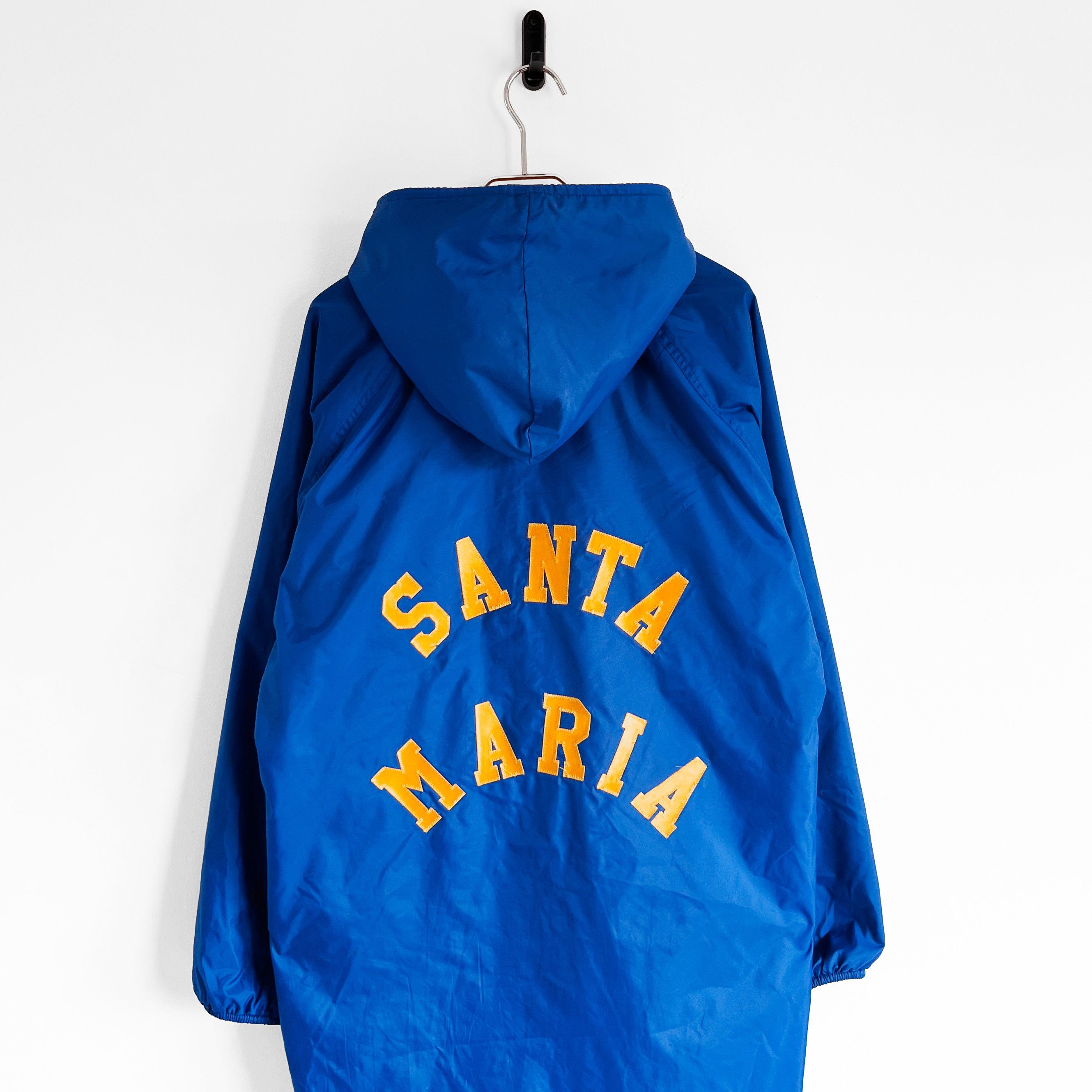 Vintage Vintage Santa Maria School Swim Team Fleece Lined Jacket USA Size US S / EU 44-46 / 1 - 2 Thumbnail