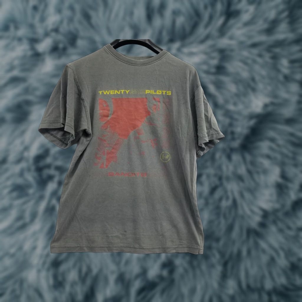 Vintage Twenty One 21 Pilots Shirt Short Sleeve The Bandito Tour 2019 Gray Size S Mens Crew Neck Cotton Logo Limited Edition Size US S / EU 44-46 / 1 - 1 Thumbnail