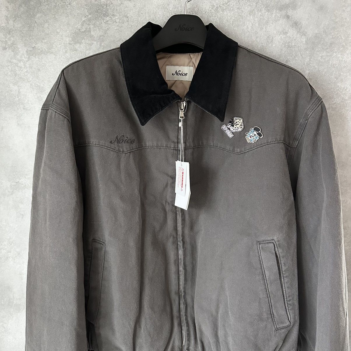Verdy NOICE × VERDY DYED CANVAS WORK JACKET CHARCOAL Size US L / EU 52-54 / 3 - 5 Thumbnail