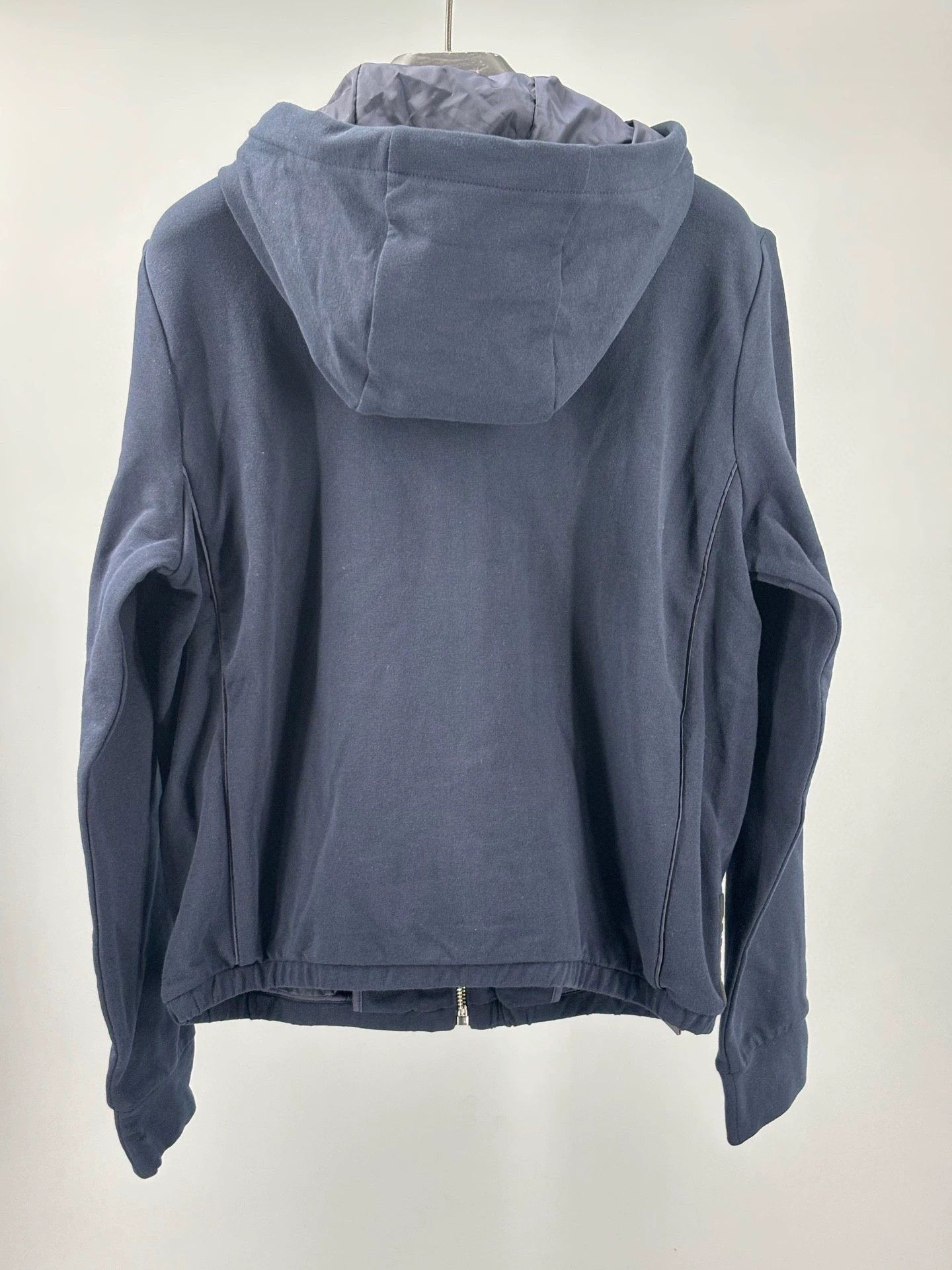 Prada prada men's blue hooded zip-up sweatshirt Size US XS / EU 42 / 0 - 5 Thumbnail