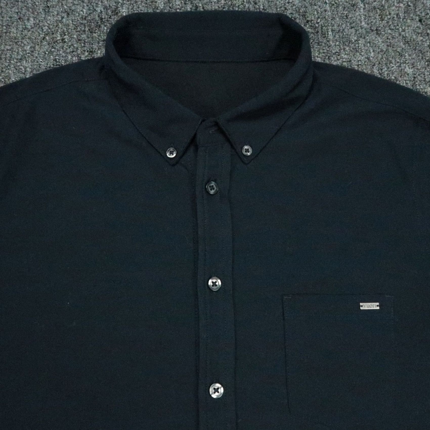 Vuori Vuori Shirt Mens Medium Blue Ace Button-Down Long Sleeve Stretch Casual Preppy Shirt Size US M / EU 48-50 / 2 - 2 Thumbnail