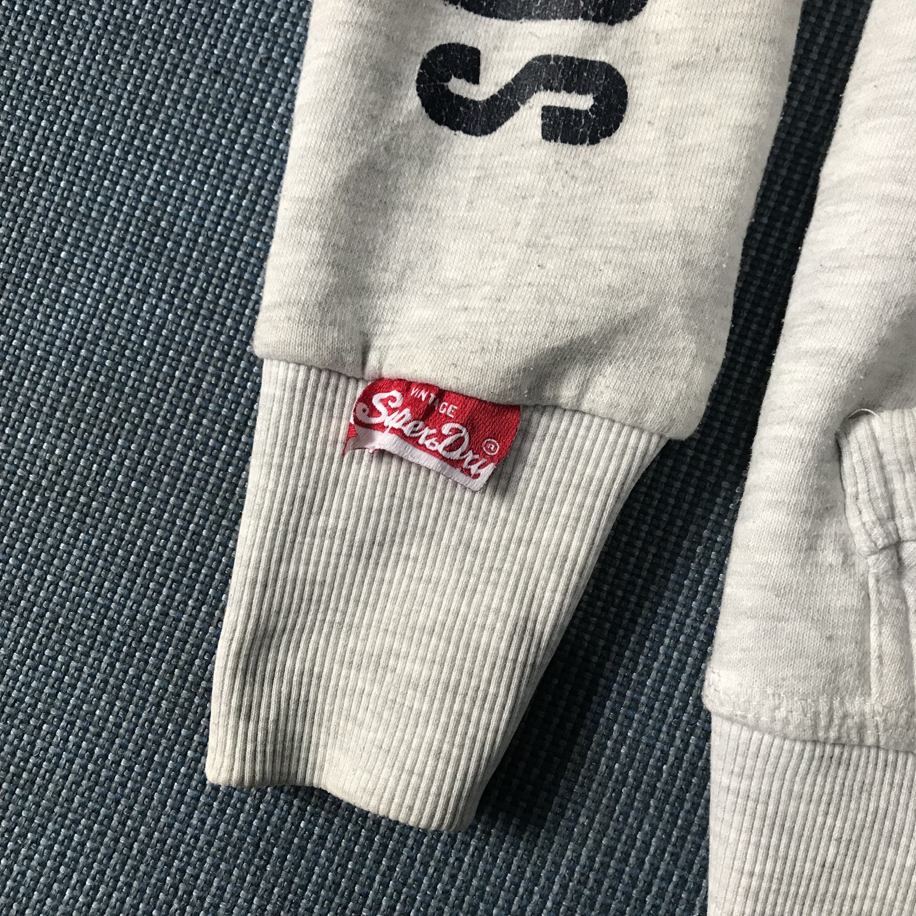 Superdry Vintage Superdry Japan Grey Jacket Hoodie track and field Size US M / EU 48-50 / 2 - 6 Thumbnail