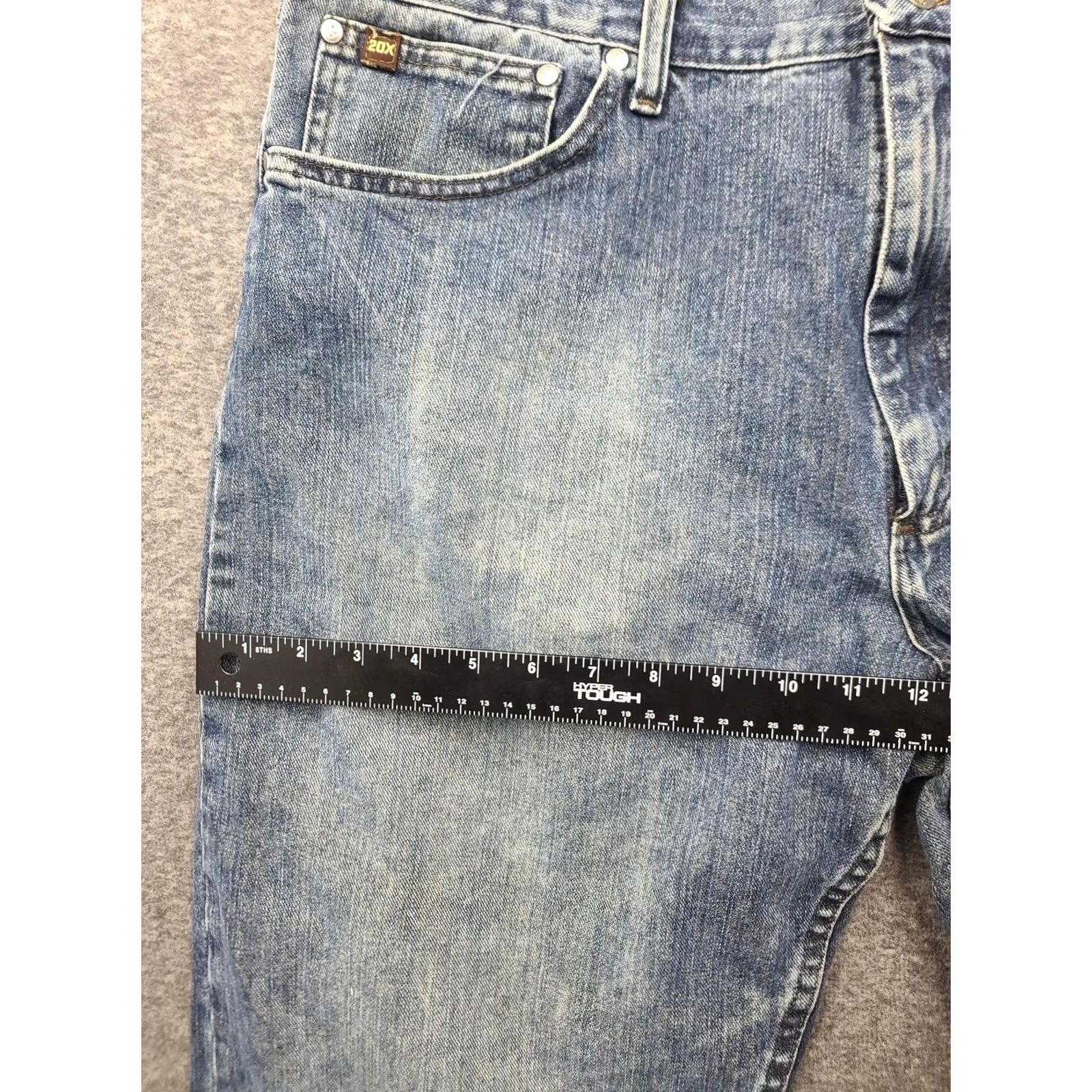 Wrangler Wrangler 20X Jeans Men 38x36 Blue Cotton Straight Leg Relaxed Fit Workwear Size US 38 / EU 54 - 7 Thumbnail