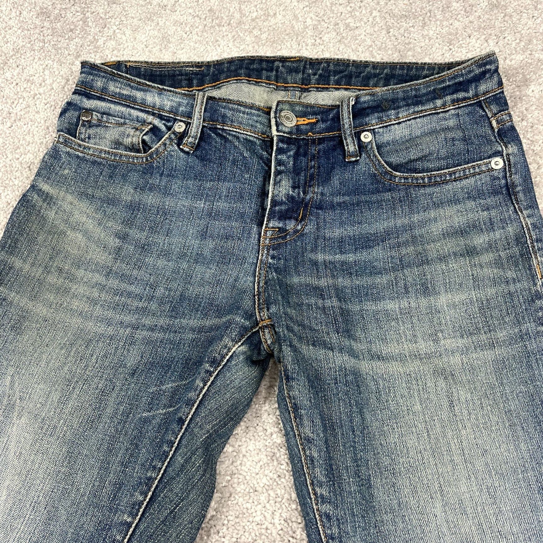 Ralph Lauren VINTAGE Denim & Supply Ralph Lauren Jeans Womens 27/30 Straight Low Rise Blue 30x30 Mens? No Size 27" / US 4 / IT 40 - 2 Thumbnail