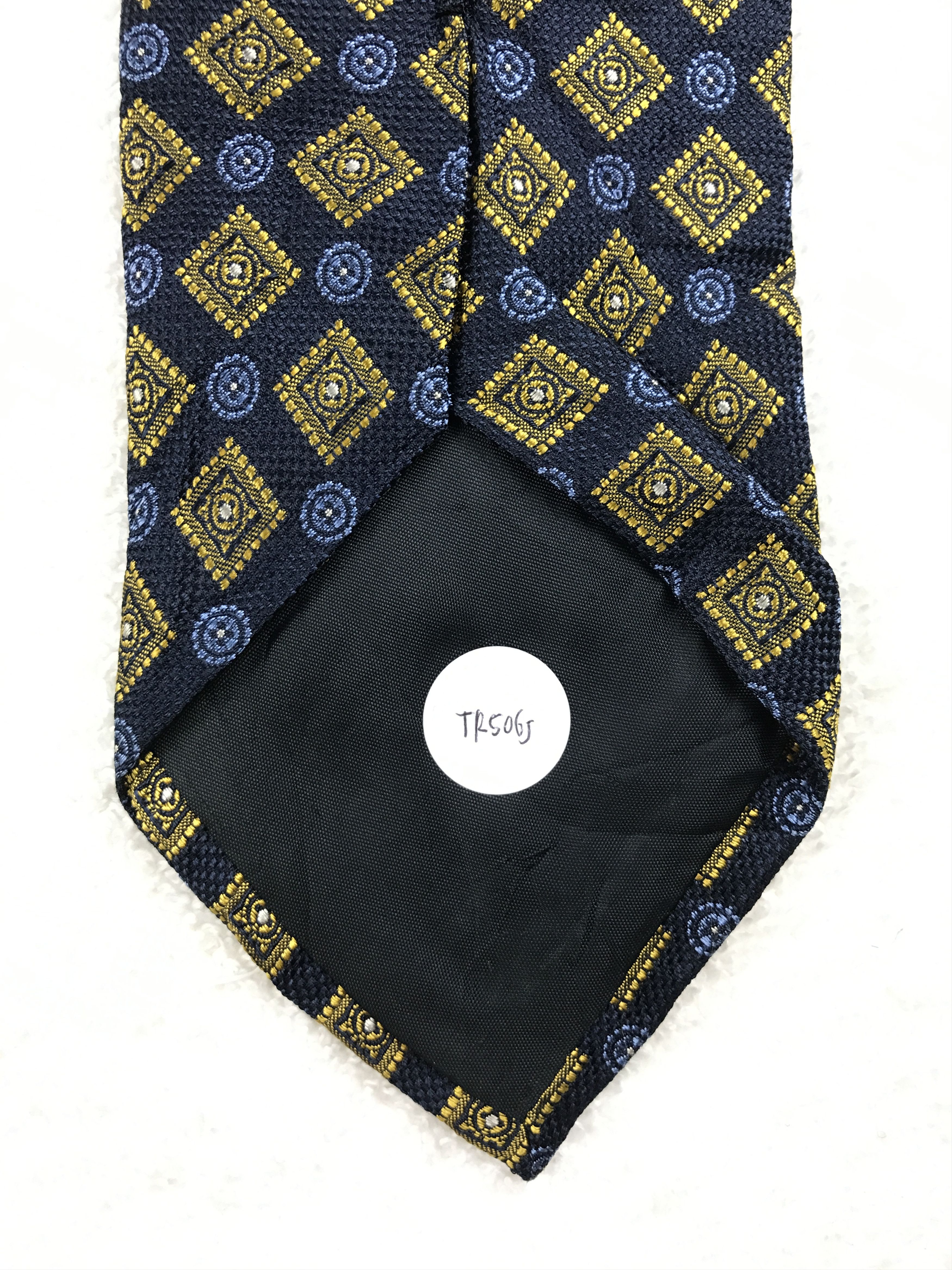 Trussardi × Vintage Vintage Trussardi Silk Necktie Size ONE SIZE - 9 Thumbnail