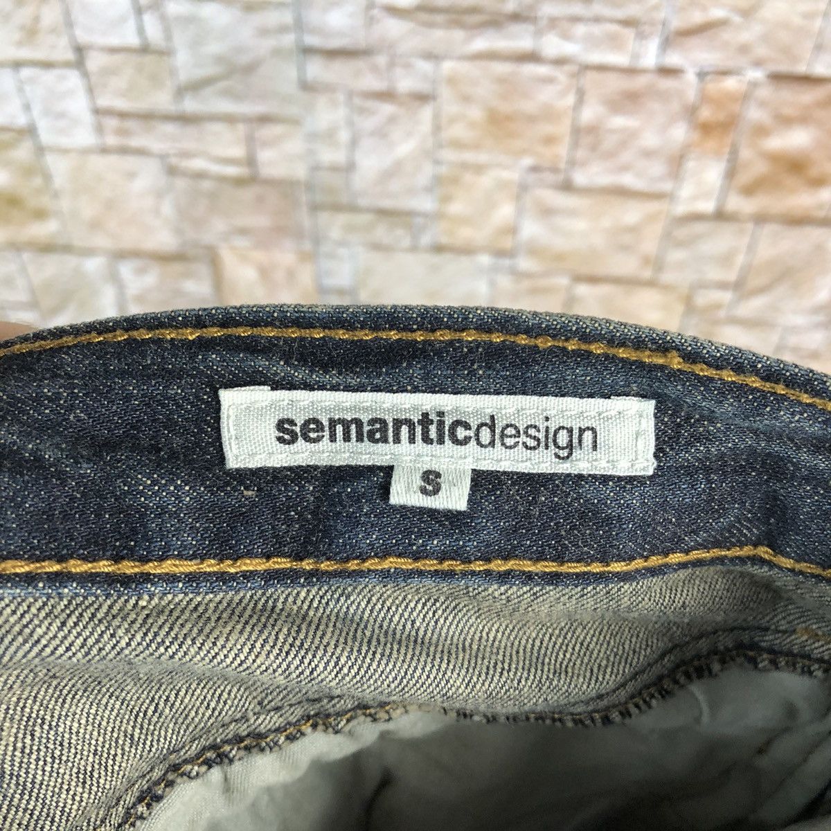 semanticdesign DL Semantic Design Blue Distressed Denim Pants #A144 Size US 28 / EU 44 - 24 Thumbnail
