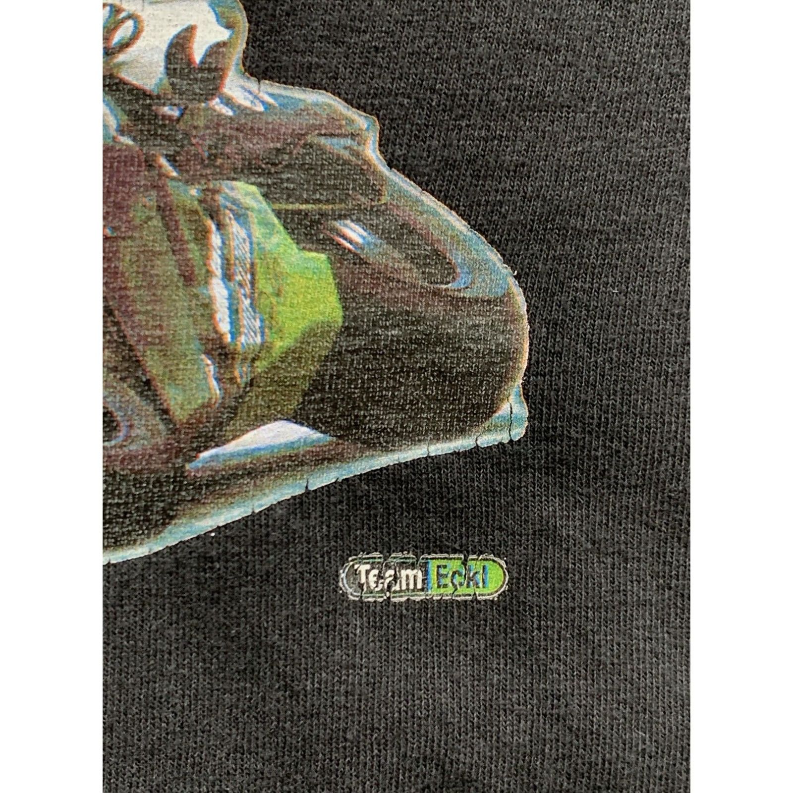 Vintage VINTAGE Kawasaki NINJA 66 RACING TEE T SHIRT Mens XL Black Graphic Print Crew Neck Short Sleeve Cotton Shirt Size US XL / EU 56 / 4 - 6 Thumbnail