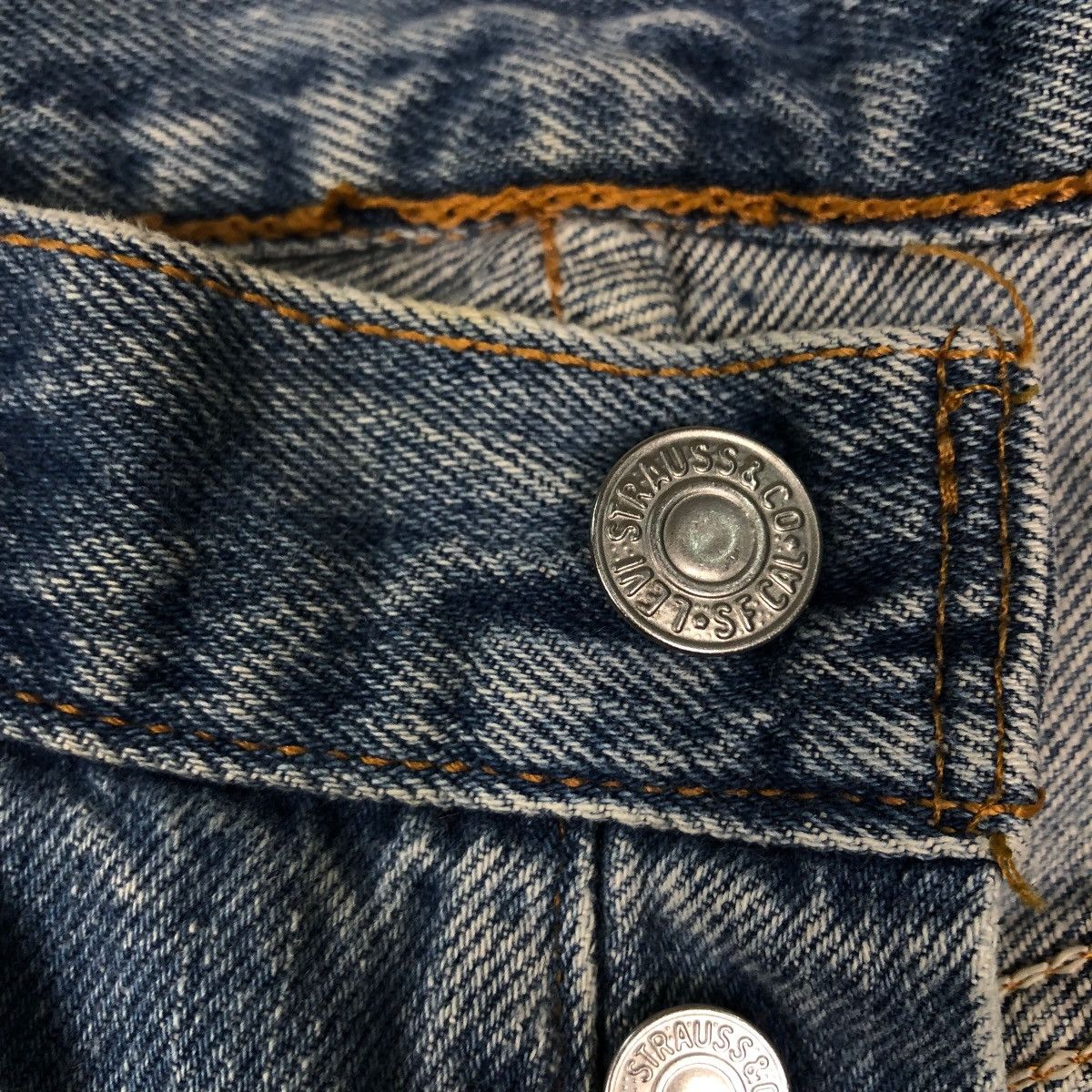 Japanese Brand 🔥VINTAGE DENIM JEANS BIKER WEAR WRANGLER GILET JAPAN MADE Size US 30 / EU 46 - 19 Thumbnail