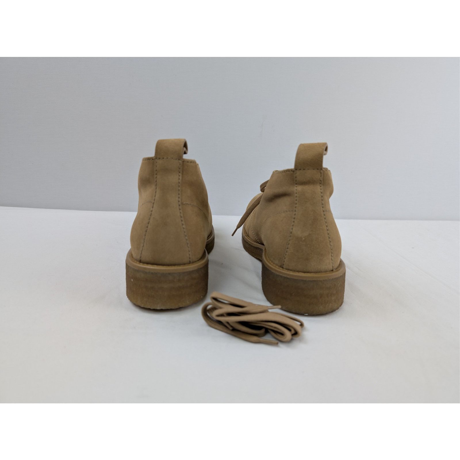 Bottega Veneta o1rshd1 Deep Nubuck Helium Ankle Boot in Camel Size US 12 / EU 45 - 9 Thumbnail