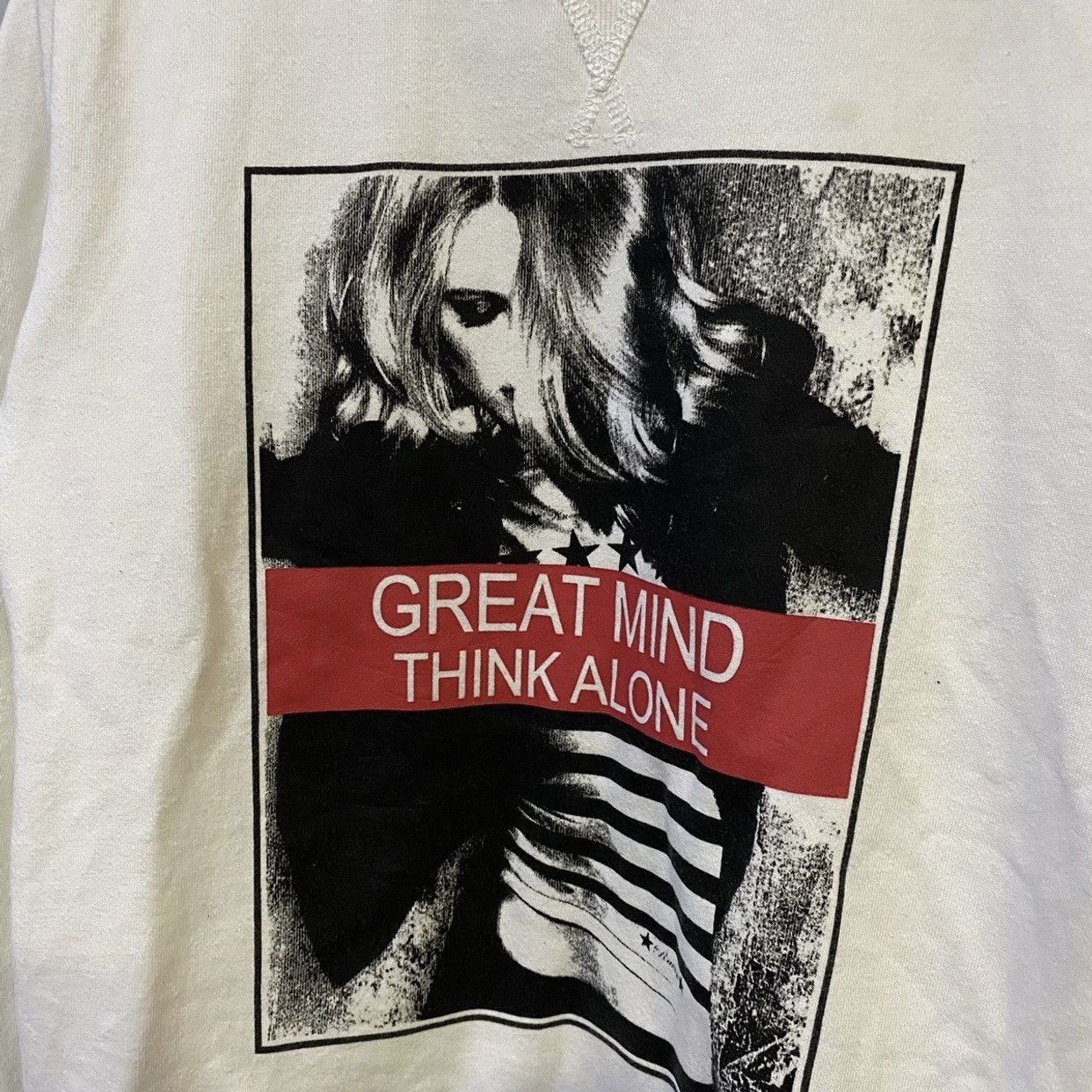 If Six Was Nine × Japanese Brand Bernings Sho “Great Mind Think Alone” Side Zip Sweatshirts Size US M / EU 48-50 / 2 - 3 Thumbnail