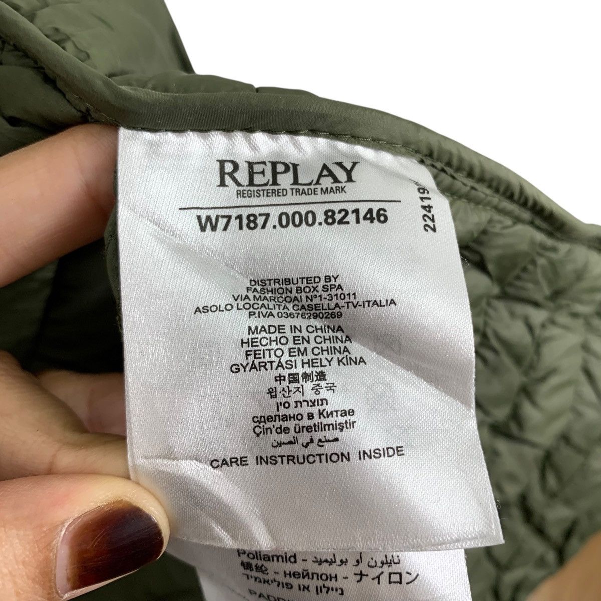 Replay REPLAY MFG CO Quilted Long Parka Jacket Size US S / EU 44-46 / 1 - 9 Thumbnail