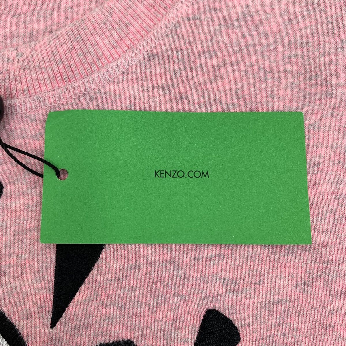Kenzo Kenzo Pink Logo Eye Embroidered Long Sleeve Sweatshirt K26WX Size S / US 4 / IT 40 - 6 Thumbnail
