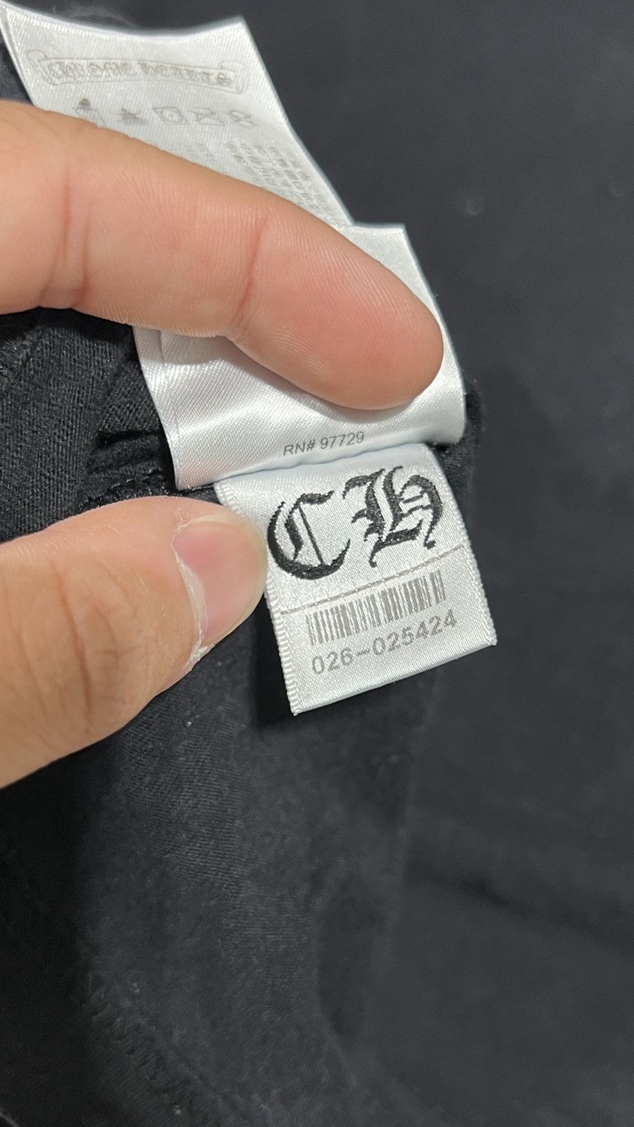 Chrome Hearts Chrome Hearts Pink Vertical Logo Size US L / EU 52-54 / 3 - 9 Thumbnail