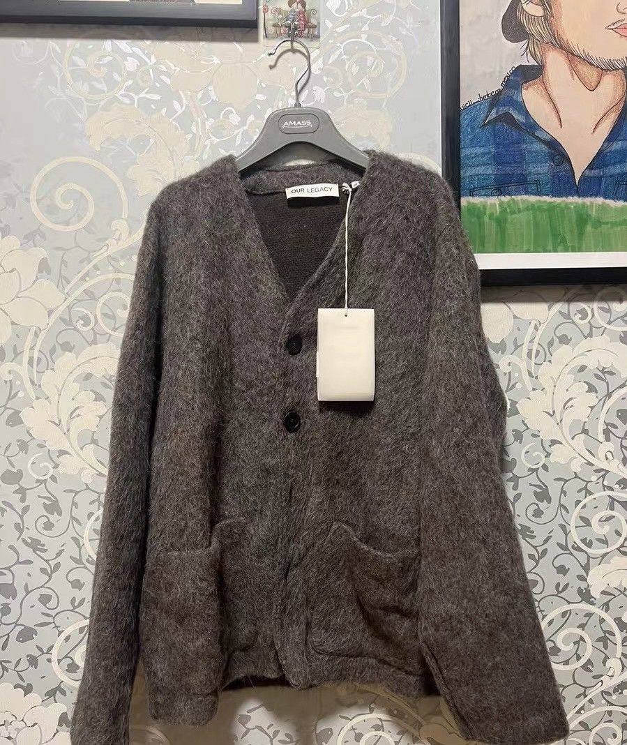 Our Legacy mohair sweater button up Size US S / EU 44-46 / 1 - 1 Thumbnail