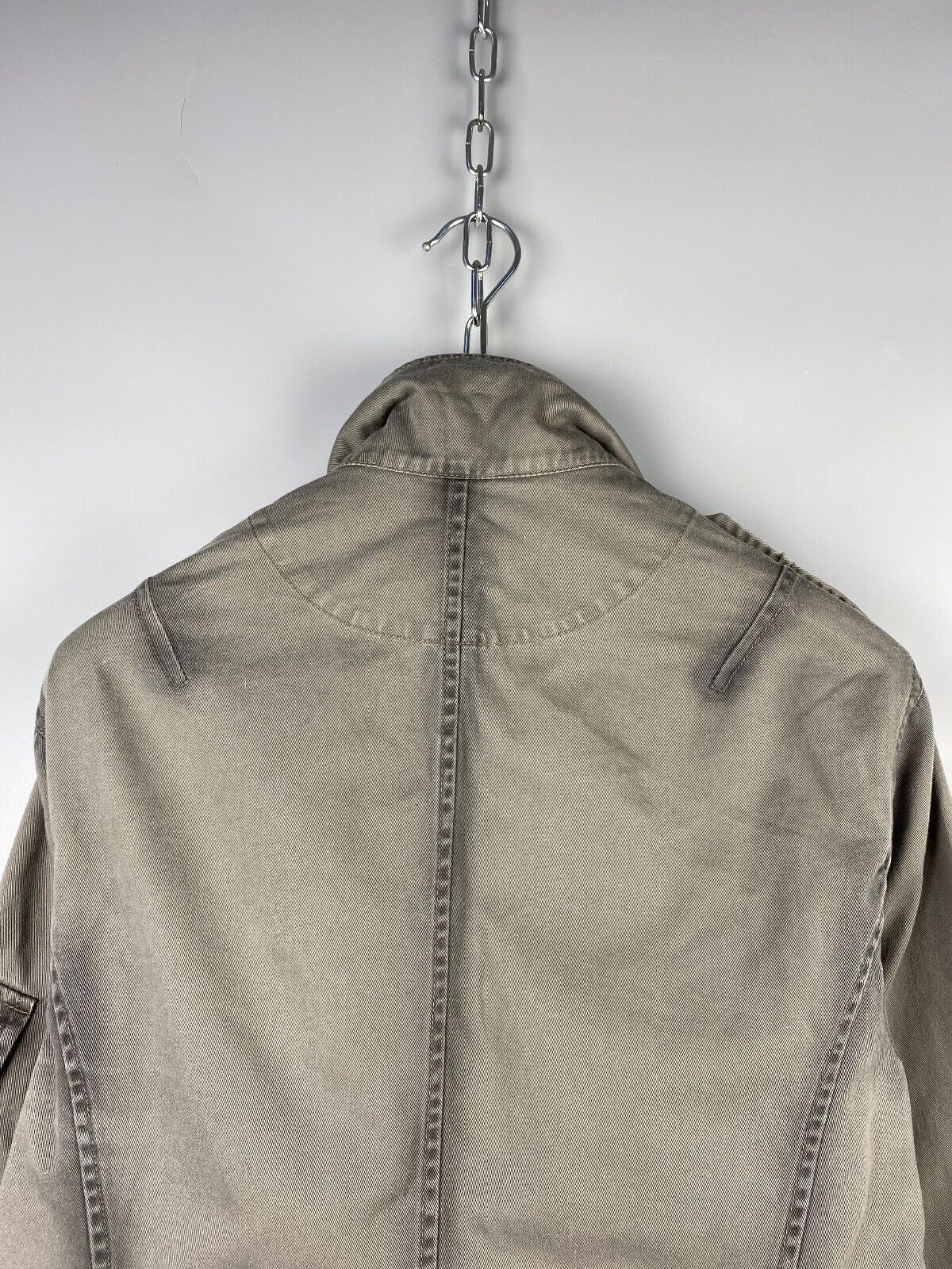 Allsaints All Saints Mens Garment Dyed Mason Overshirt Jacket Size US M / EU 48-50 / 2 - 9 Thumbnail