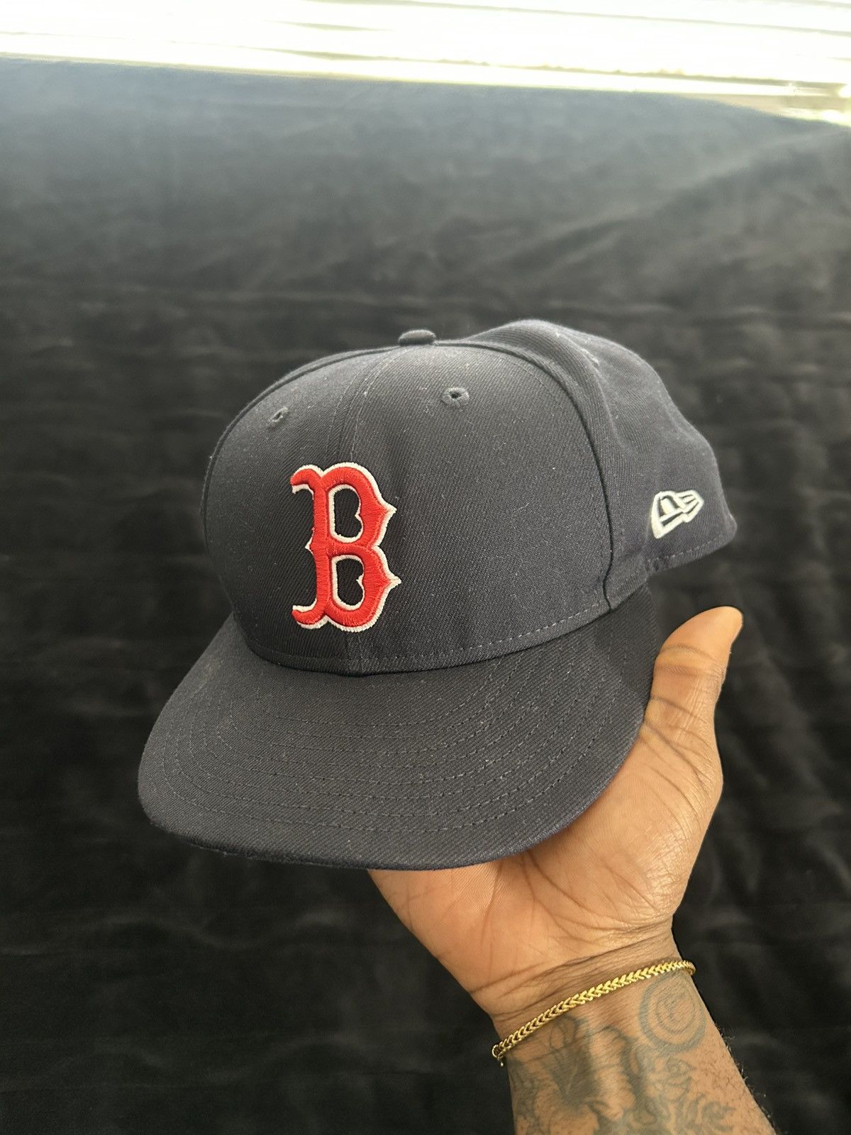 47 Brand Boston Red Sox New Era Fitted Hat – Size 7 5/8 – MLB Size 38 - 1 Thumbnail