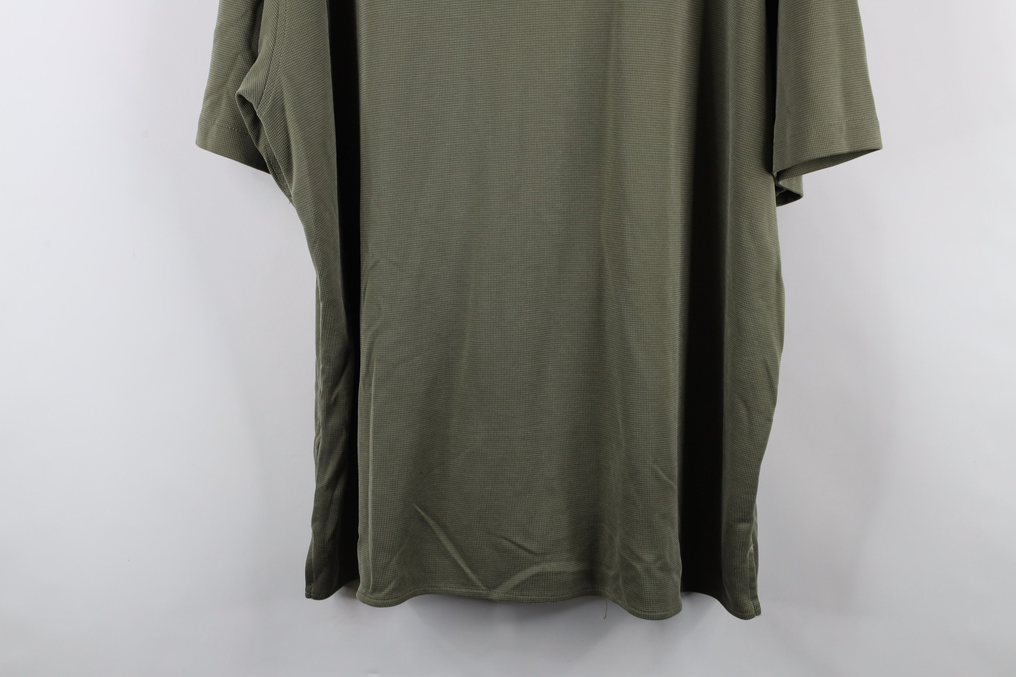 Orvis × Vintage Vintage Orvis Short Sleeve Collared Knit Button Shirt Green Size US XL / EU 56 / 4 - 14 Thumbnail