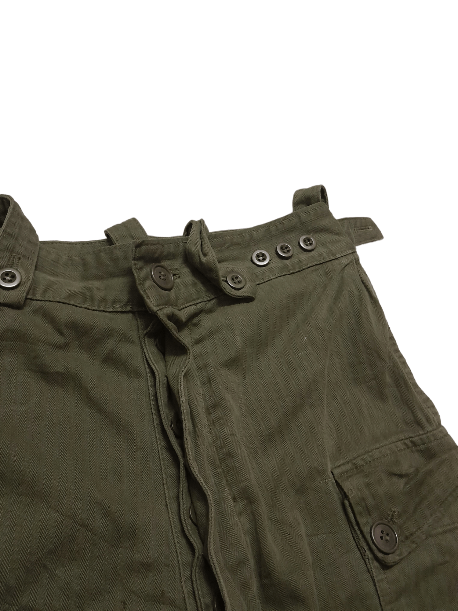 Vintage KL BAWI 1968 Herringbone Trouser (S162) Size US 28 / EU 44 - 4 Thumbnail