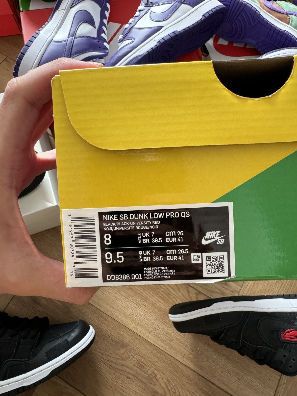 Nike Nike SB Dunk Low 'Wasted Youth' Size US 8 / EU 41 - 8 Thumbnail