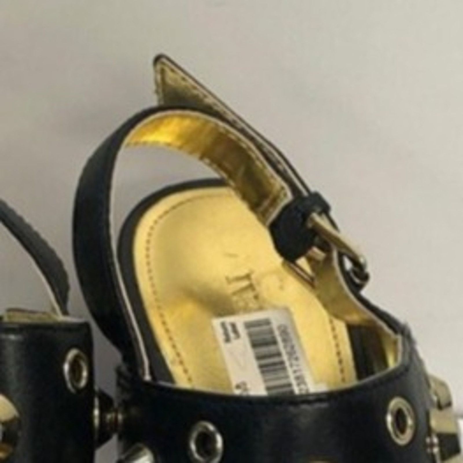 & Other Stories Ivanka Trump Black Studed Gitty 1 1/2" Platform Sandals NWT Size US 5 / IT 35 - 5 Thumbnail