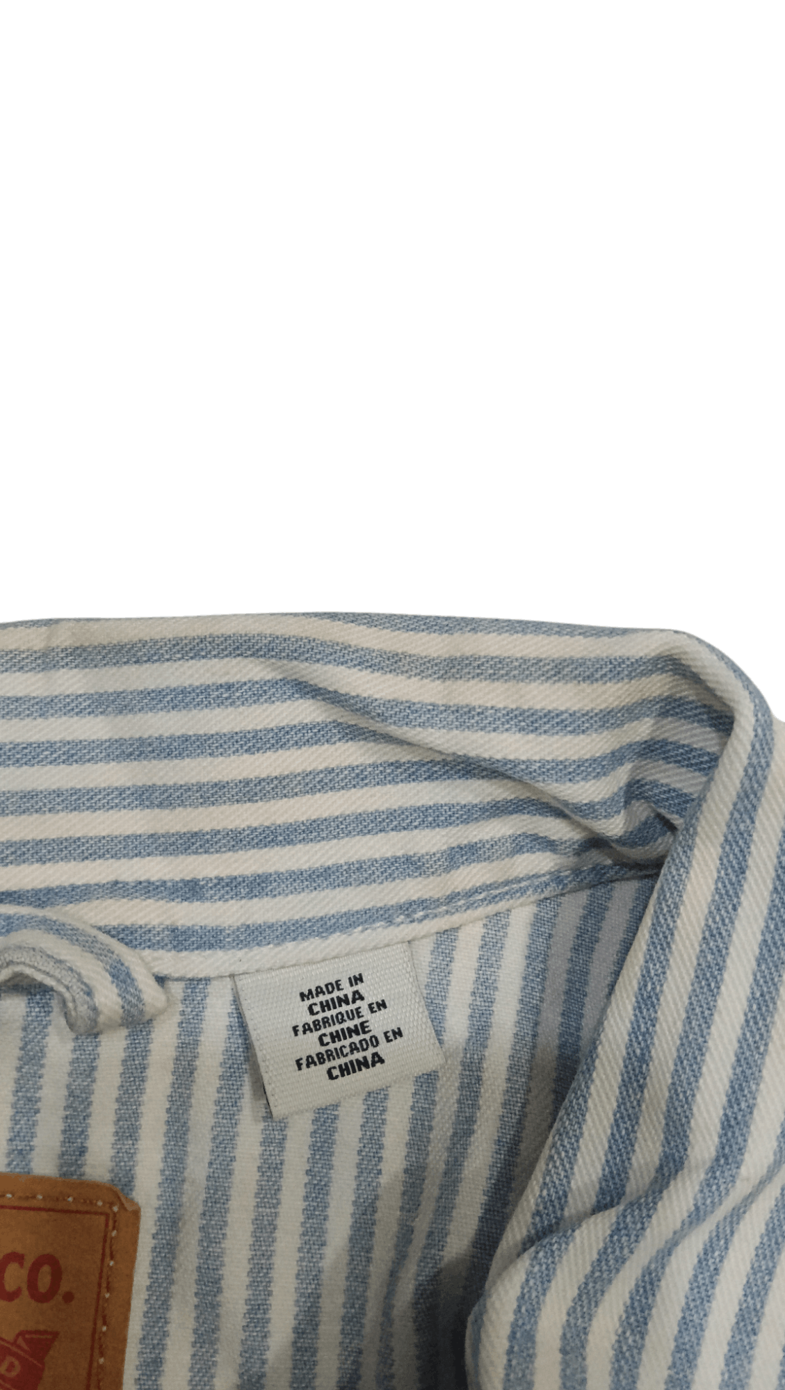 Levi's Levi's Hickory Striped Denim Jacket (S 373) Size US L / EU 52-54 / 3 - 5 Thumbnail