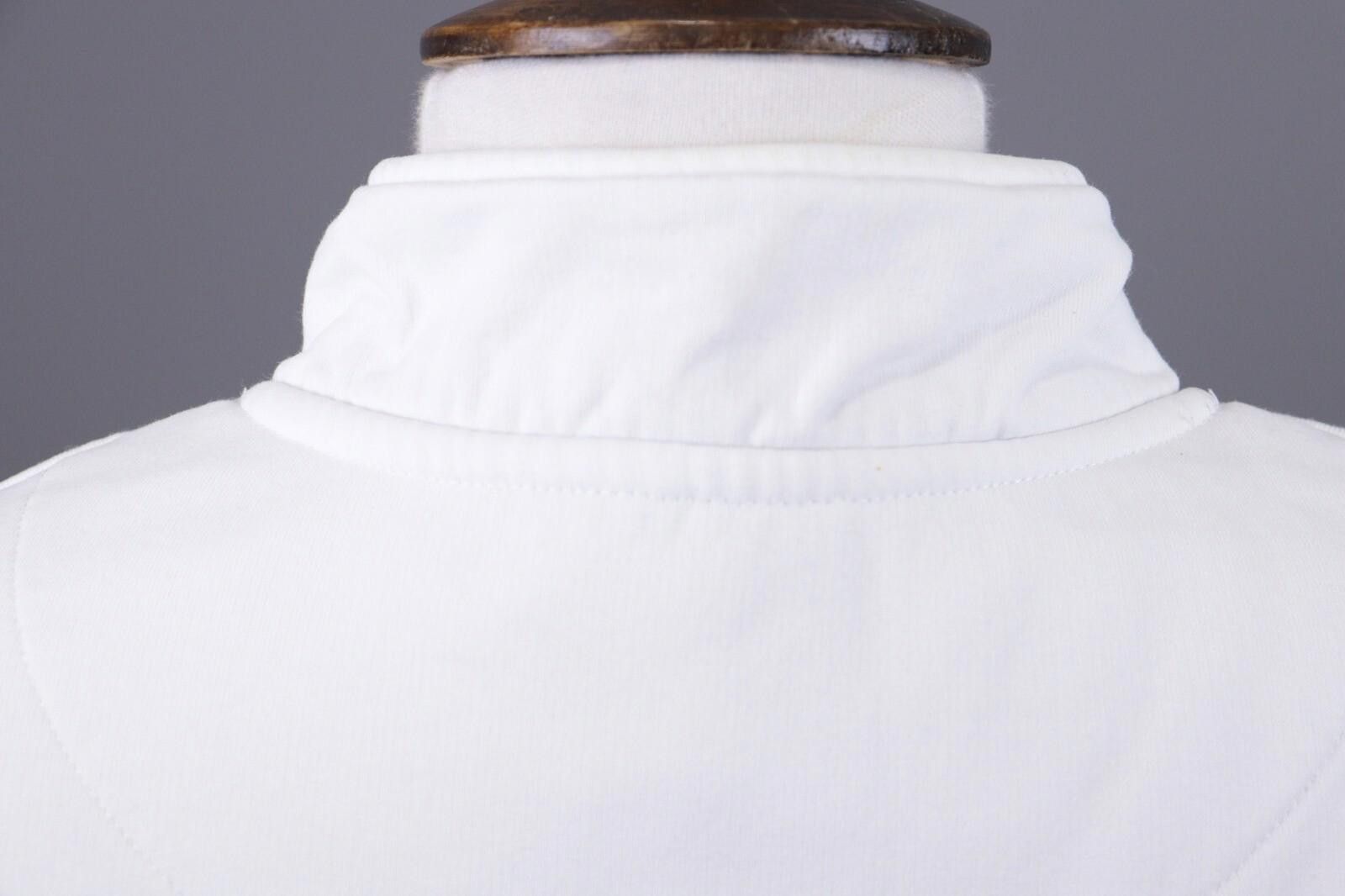 Karl Kani Karl Kani White 1/4 Zip Big Logo High Neck Sweater Size XS Size XS / US 0-2 / IT 36-38 - 11 Thumbnail