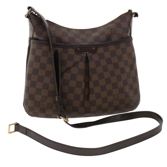 LOUIS VUITTON Damier Ebene Bloomsbury PM Shoulder Bag N42251 LV