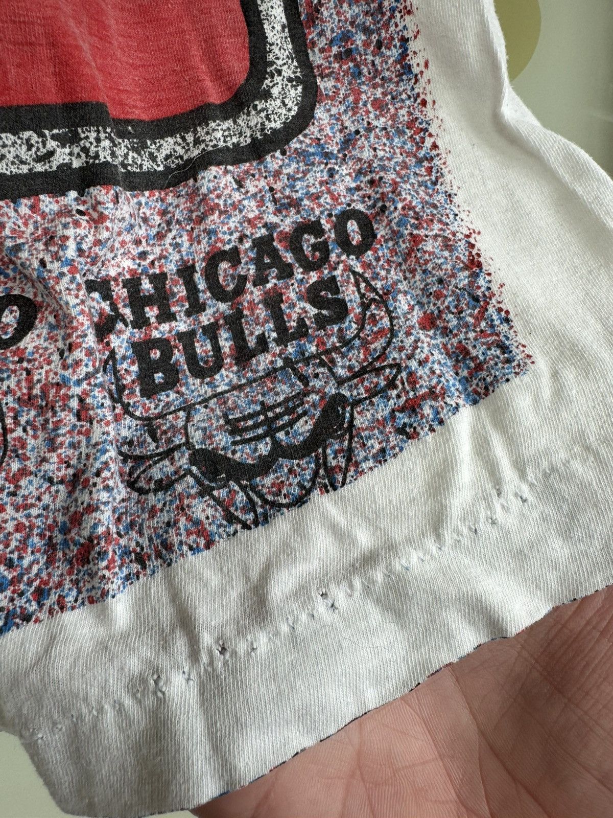 Vintage Vintage 90’s Chicago Bulls AOP NBA Shirt Very Rare Tee Size US M / EU 48-50 / 2 - 15 Thumbnail