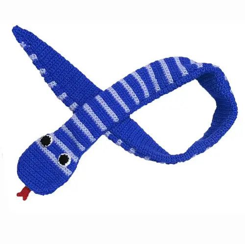 Designer Funny snakes 🐍 scarf Size ONE SIZE - 1 Thumbnail
