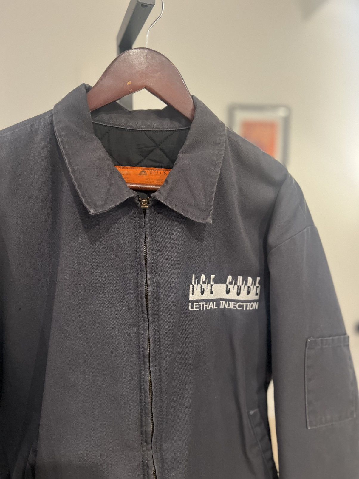 Rap Tees × Vintage Vintage 90s Ice Cube Lethal Injection x St. Ides Jacket 1993 Size US L / EU 52-54 / 3 - 5 Thumbnail