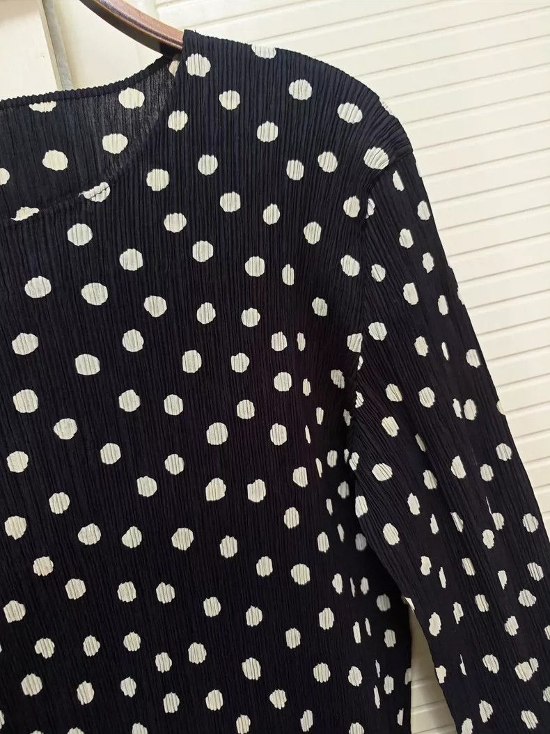 Issey Miyake Issey Miyake Toothpick polka dot top Size M / US 6-8 / IT 42-44 - 6 Thumbnail