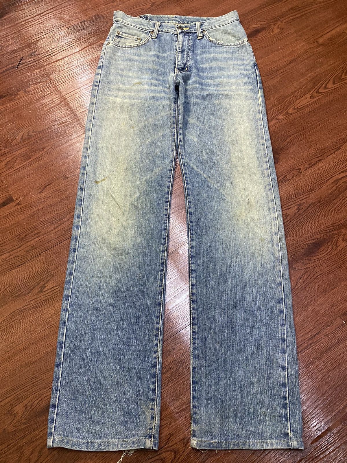 Other Vintage Edwin authentic entic Faded Wash Distressed Jeans Size US 29 - 1 Thumbnail