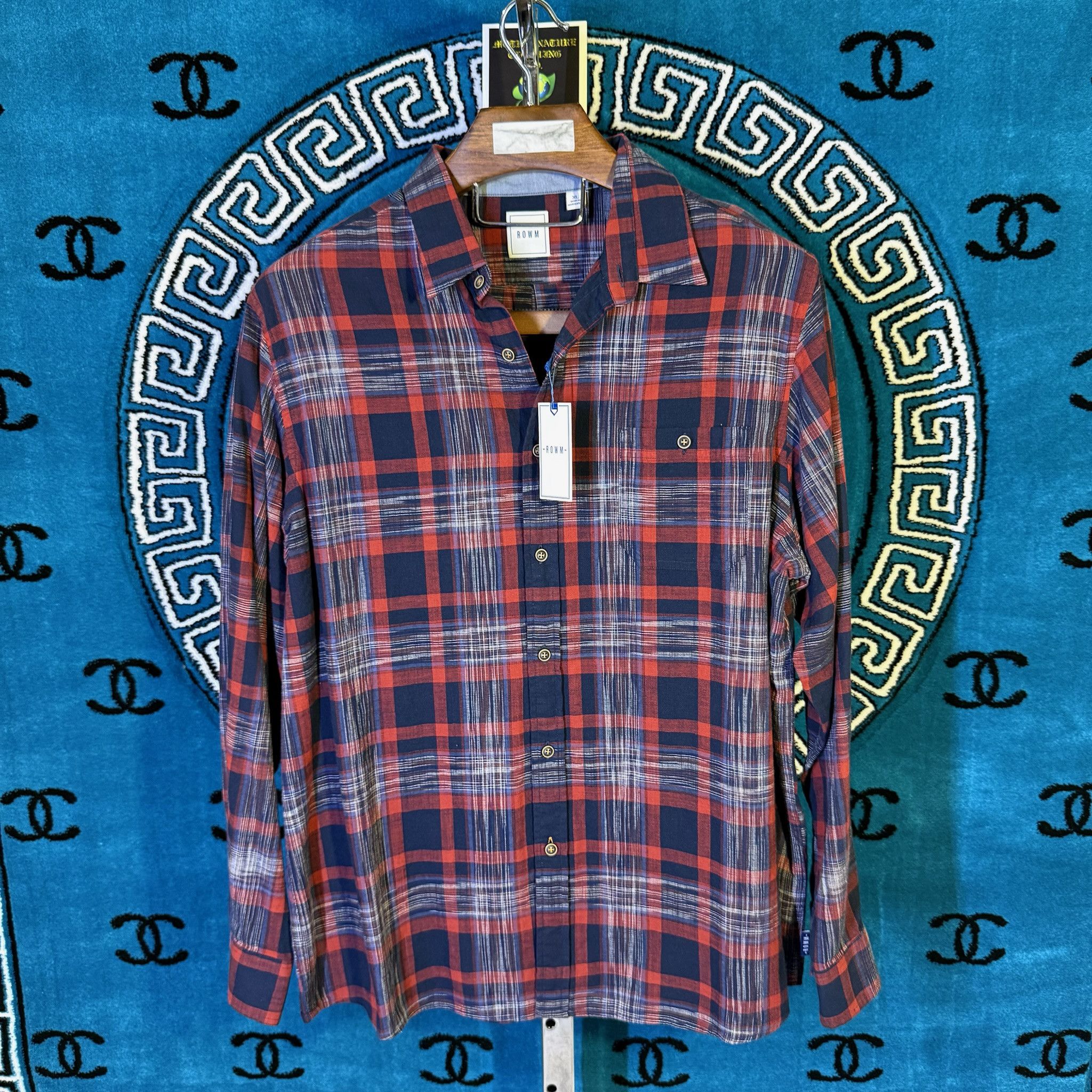 Other SHADOW PLAID GOTHICA MOTIF L/S BUTTON UP Size US XL / EU 56 / 4 - 1 Preview