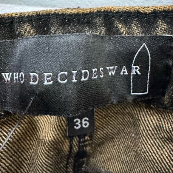 Who Decides War Who Decides War Moto Quilted Straight Jeans Tan Coal Men’s 3 Size US 36 / EU 52 - 4 Thumbnail