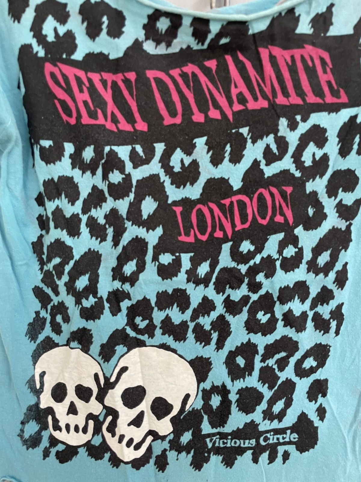 Japanese Brand Sexy Dynamite London distress punk design t shirt Size S / US 4 / IT 40 - 4 Thumbnail