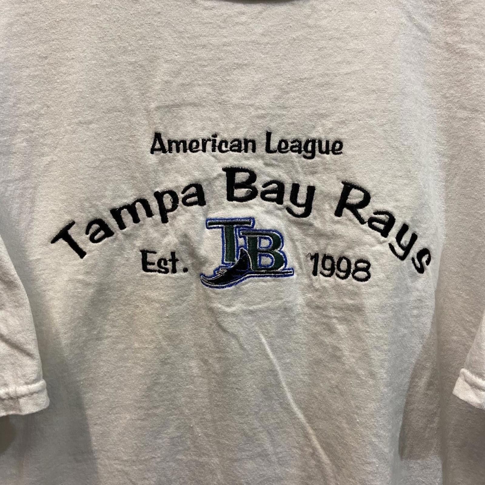 Other Vintage 1998 Tampa bay rays logo baseball embroidered shirt Size US XL / EU 56 / 4 - 2 Thumbnail