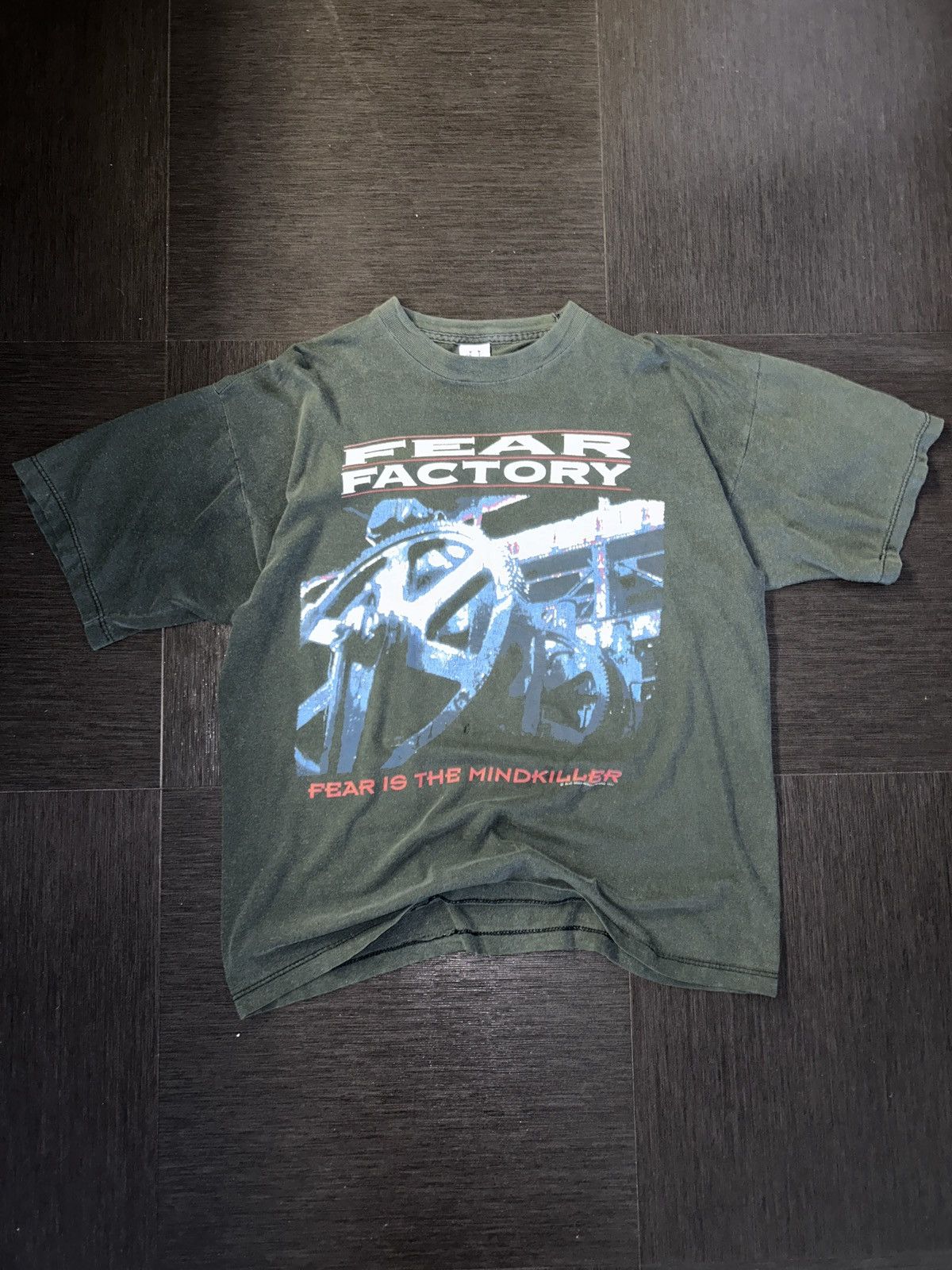 Vintage Vintage Thrashed Fear Factory Tour Tee Size US XL / EU 56 / 4 - 1 Thumbnail