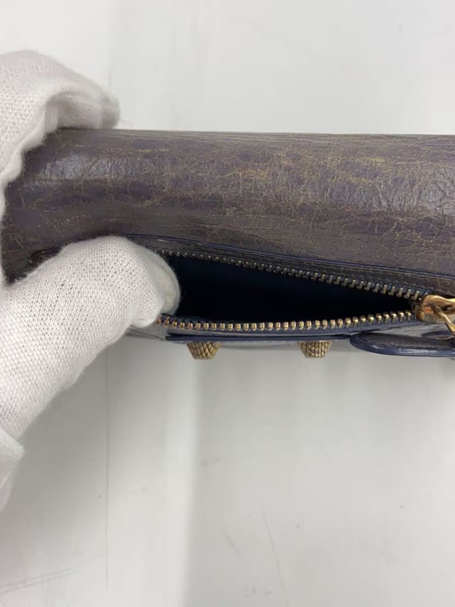 Balenciaga Balenciaga Leather Long Wallet Grey Size ONE SIZE - 7 Thumbnail