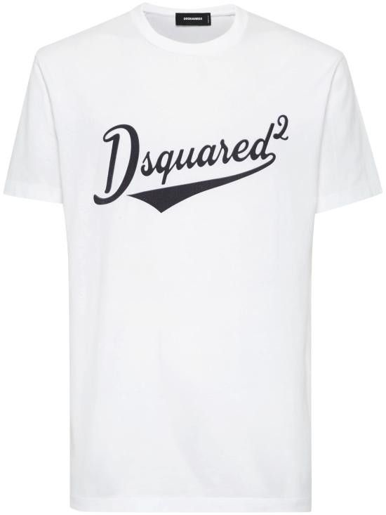 DSQUARED2｜ (S74GD1394 D20020 100) Dsquared2 DSQUARED2 Men T-Shirts S74GD1394 D20020 100 White