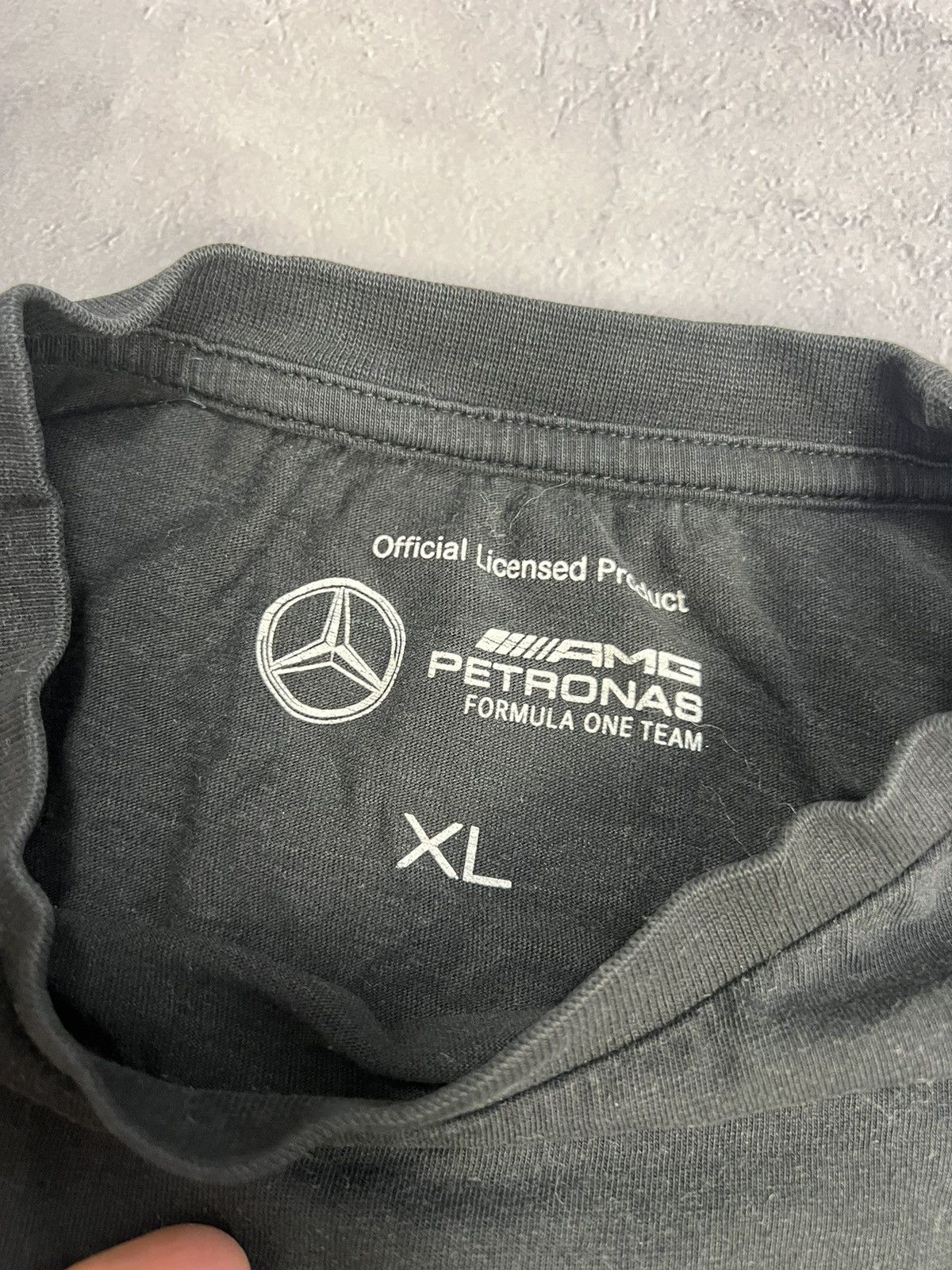 Formula 1 × Mercedes-Benz Vintage Mercedes-Benz AMG Petronas F1 Hamilton T-Shirt Size US XL / EU 56 / 4 - 2 Thumbnail