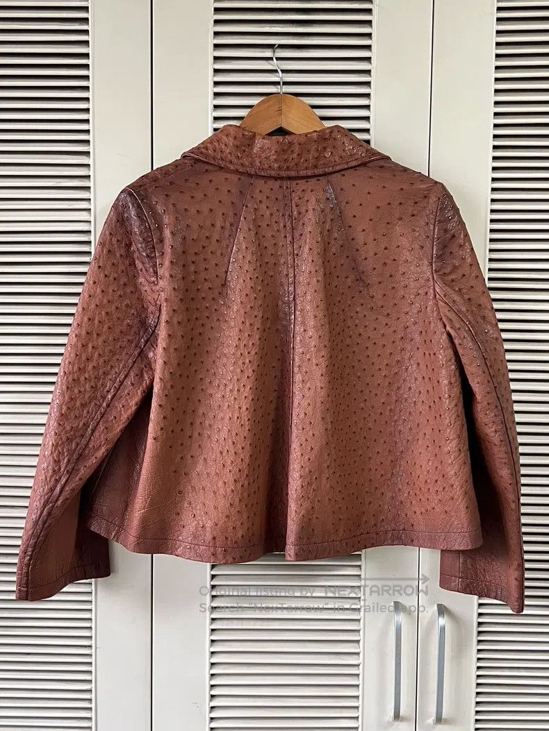 Prada Prada Ostrich leather short coat Size XS / US 0-2 / IT 36-38 - 2 Thumbnail
