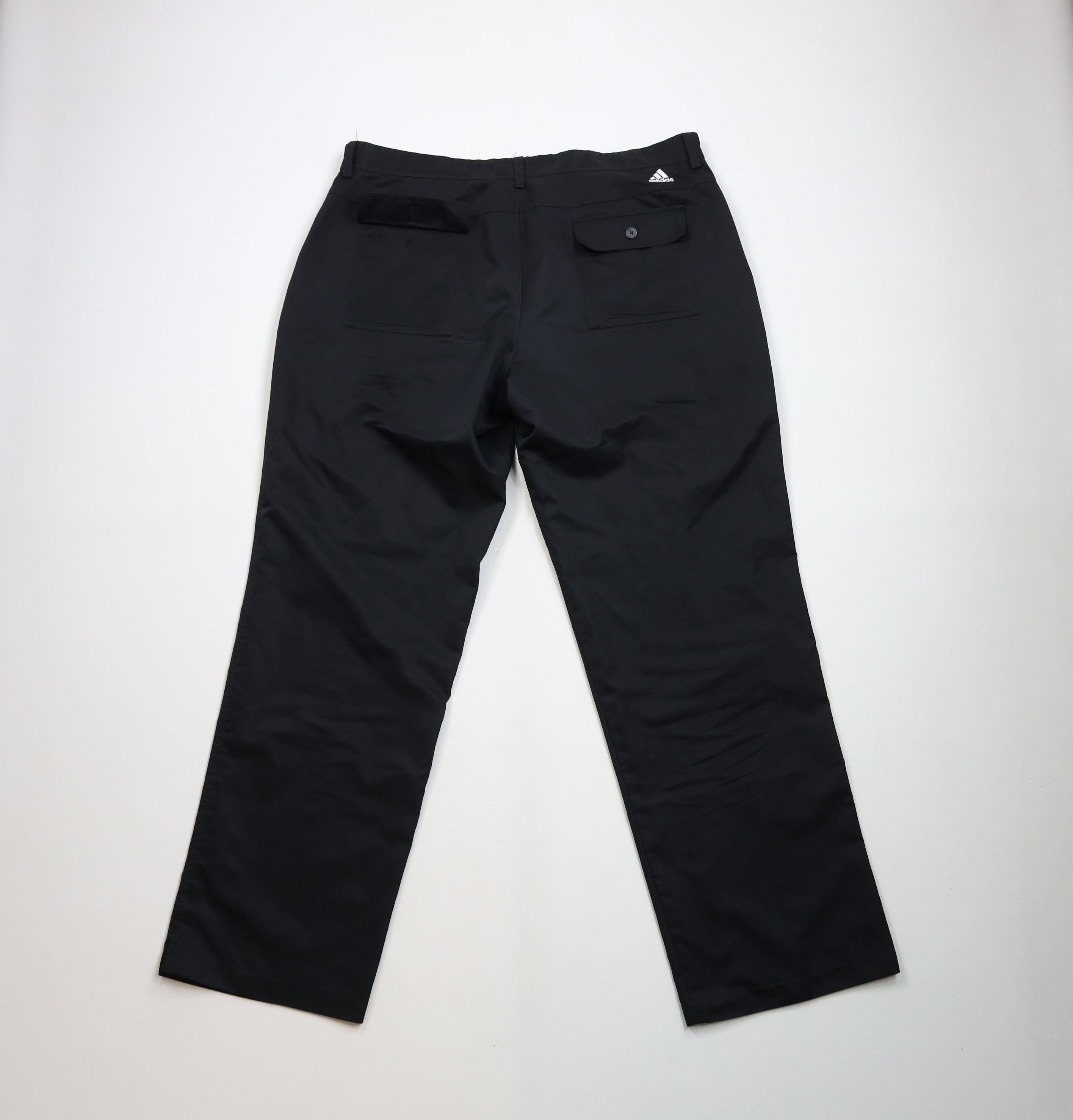 Adidas × Vintage Vintage Adidas Golf Spell Wide Leg Golfing Chino Pants Black Size US 38 / EU 54 - 8 Thumbnail