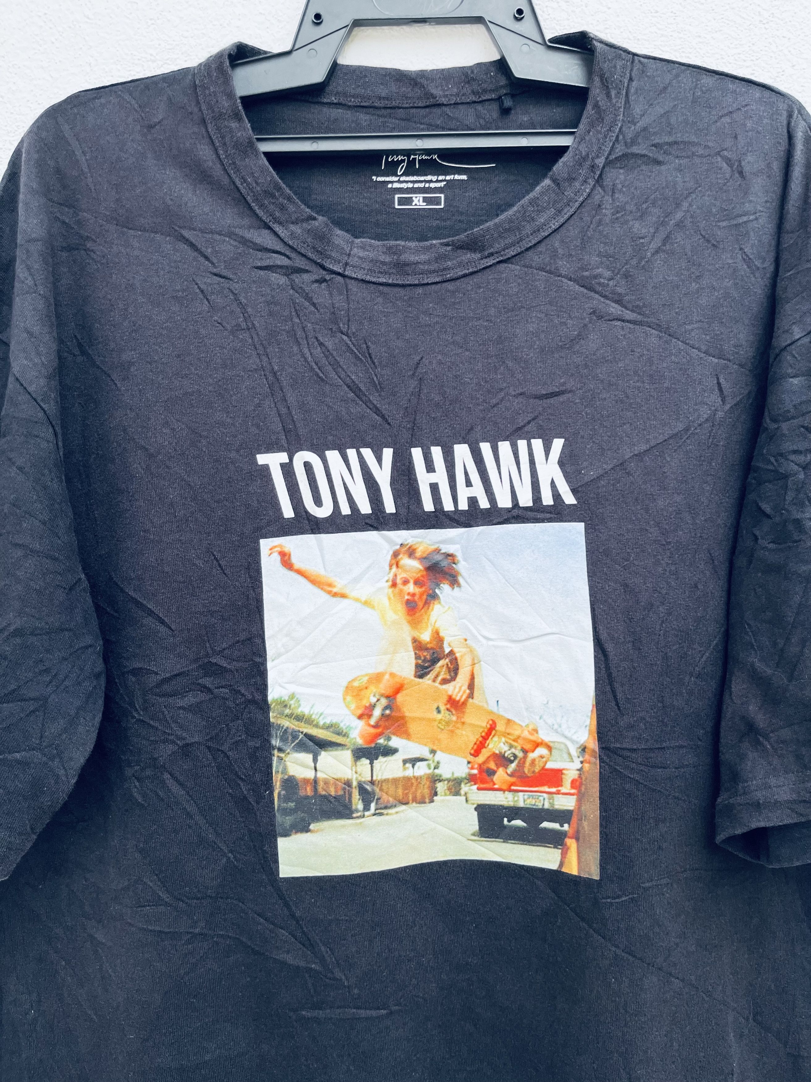Japanese Brand Vintage Tony Hawks Skateboard Streetwear Fashion Style Size US XL / EU 56 / 4 - 3 Thumbnail