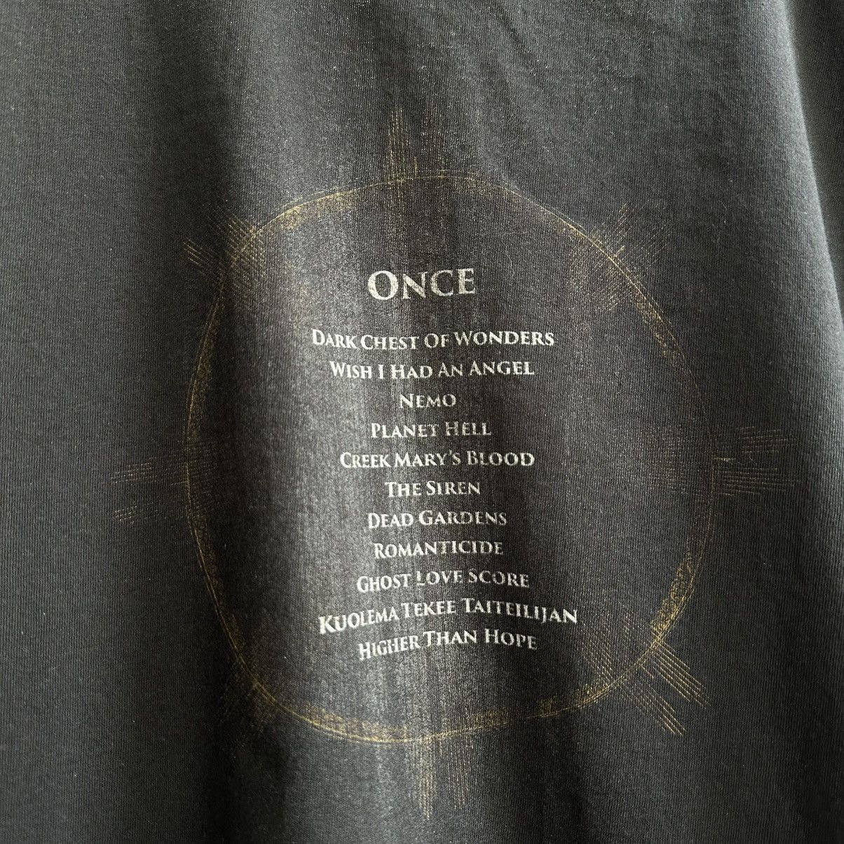 Band Tees × Vintage VINTAGE Y2K NIGHT ONCE METAL BAND TEE Size US S / EU 44-46 / 1 - 7 Thumbnail